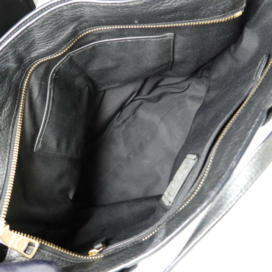 COACH 牛皮皮革Tote Bag手挽袋-4