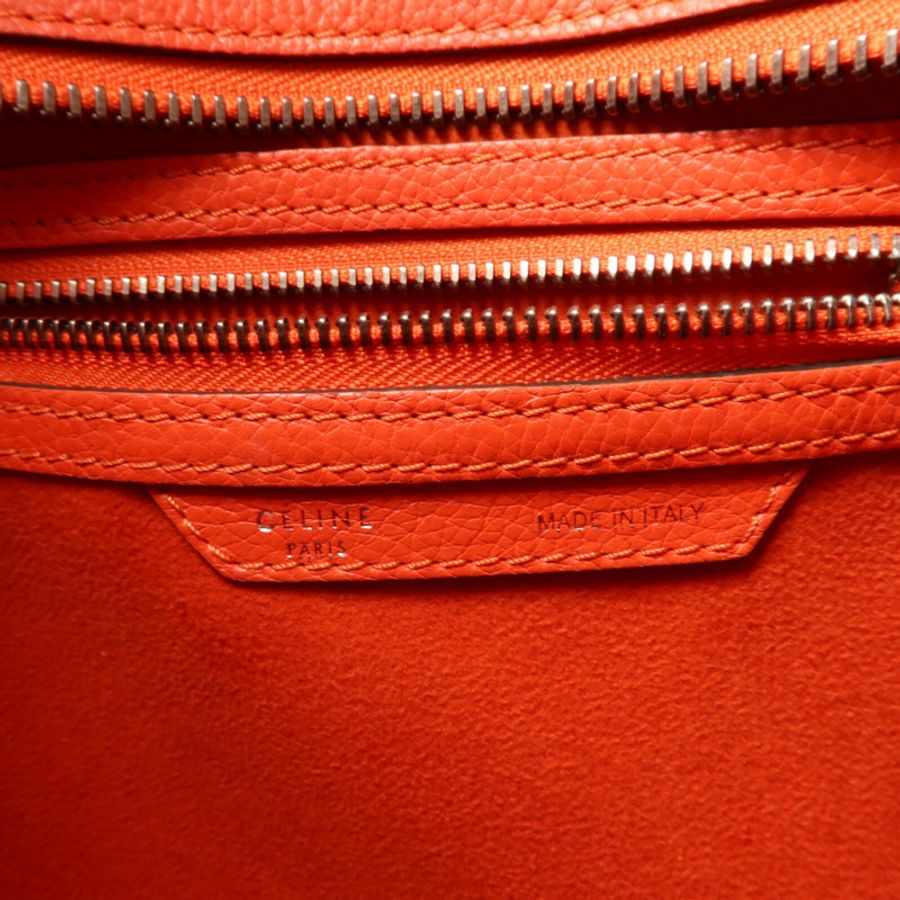 CELINE 牛皮皮革Micro Luggage手挽袋-5
