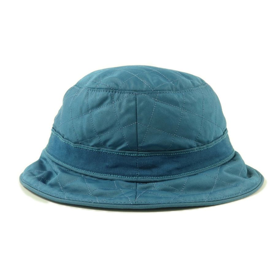 HERMES 聚酯纖維/棉質/黏膠纖維Fred Quilted Bucket Hat帽子-1