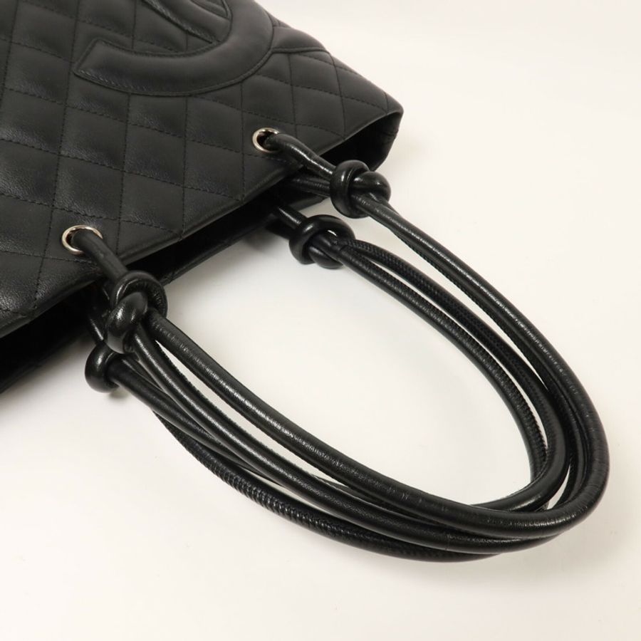 CHANEL 牛皮皮革Cambon Ligne Tote Medium手挽袋-7