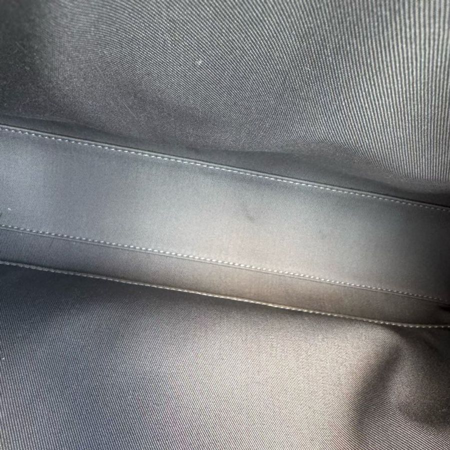 Dior lingot灰色公事包 牛皮 銀扣 35*27*8 98新配件肩帶 調節扣 塵袋-7