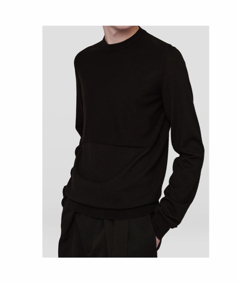 Jil Sander 男士 圓領針織套頭衫IT-46 IT-48 IT-50 IT-52 IT-54碼-2