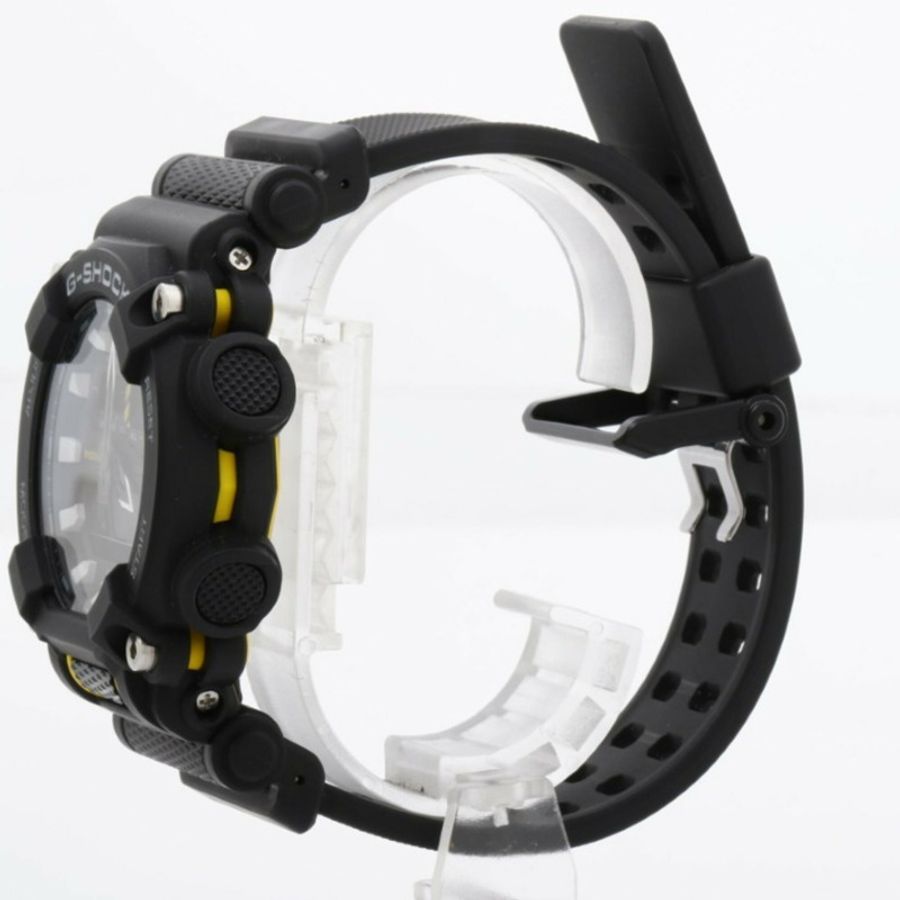 卡西歐 G-SHOCK GA-900 系列 GA-900-1AJF 黑色樹脂男士手錶(指針/數位雙顯)-1