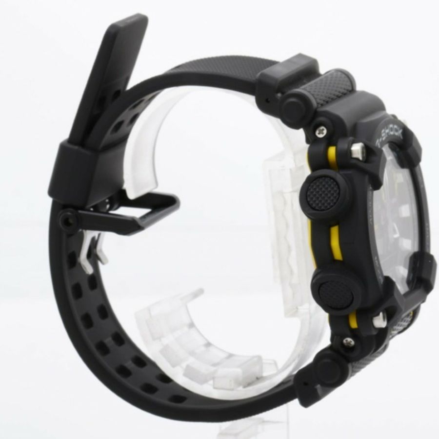 卡西歐 G-SHOCK GA-900 系列 GA-900-1AJF 黑色樹脂男士手錶(指針/數位雙顯)-2