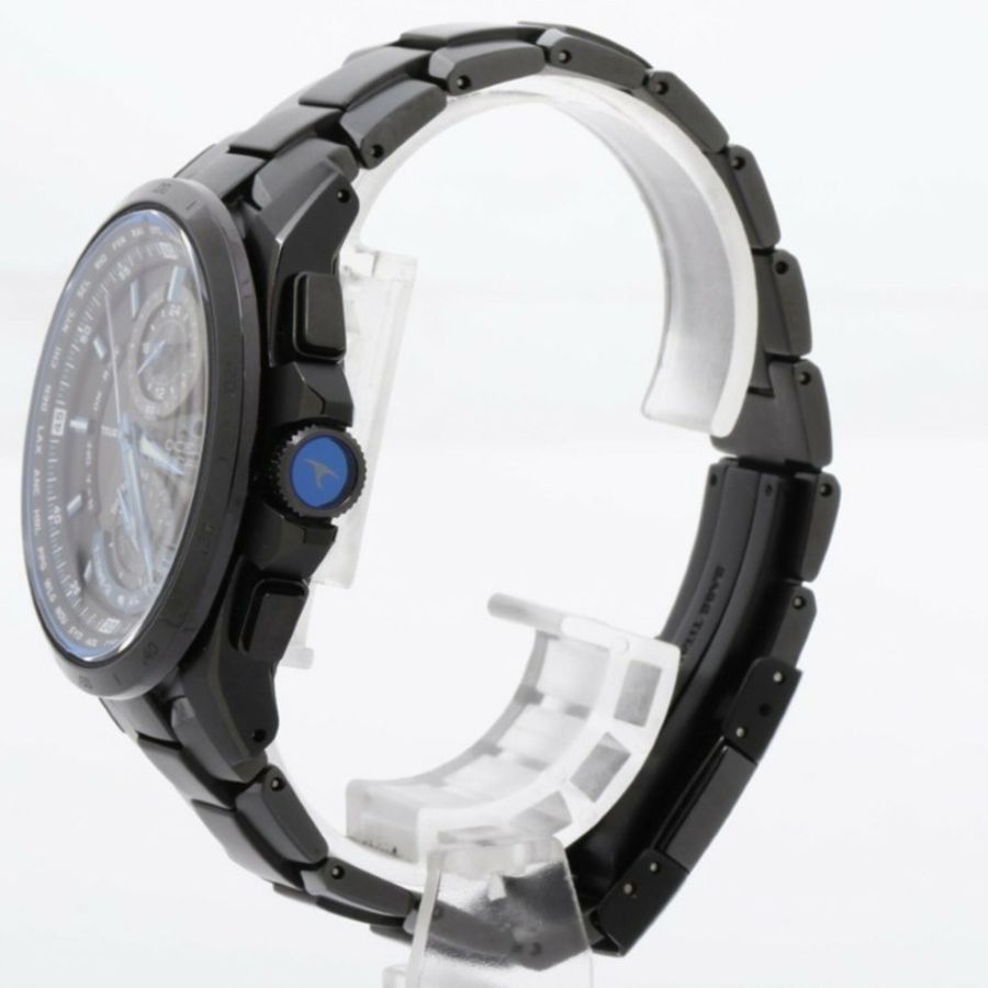 卡西歐 Oceanus OCW-T1000B-1AJF 黑色鈦金屬男士腕錶-1