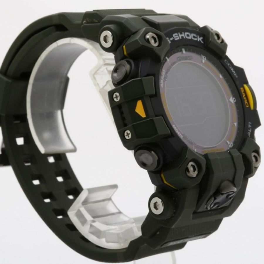 卡西歐 G-SHOCK MASTER OF G - LAND MUDMAN GW-9500-3JF 黑色卡其色生物質塑膠男士手錶-2