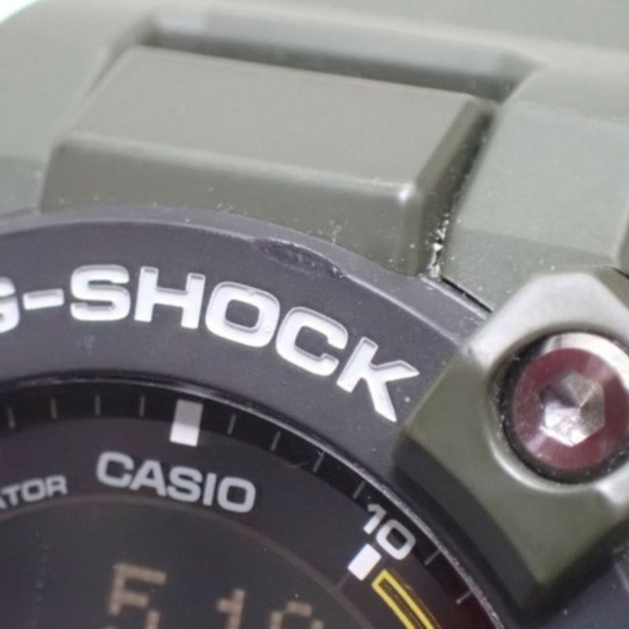 卡西歐 G-SHOCK MASTER OF G - LAND MUDMAN GW-9500-3JF 黑色卡其色生物質塑膠男士手錶-7