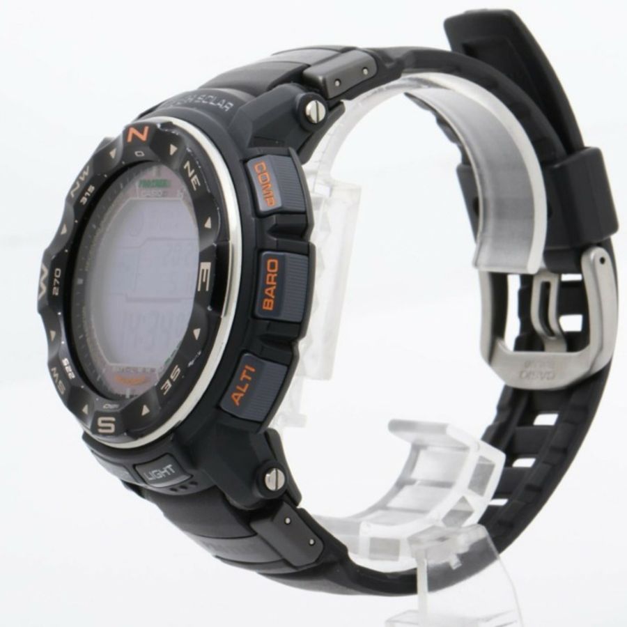 卡西歐 PRO TREK Multifield 系列 PRW-2500-1JF 黑色樹脂/鋁合金男士手錶-1