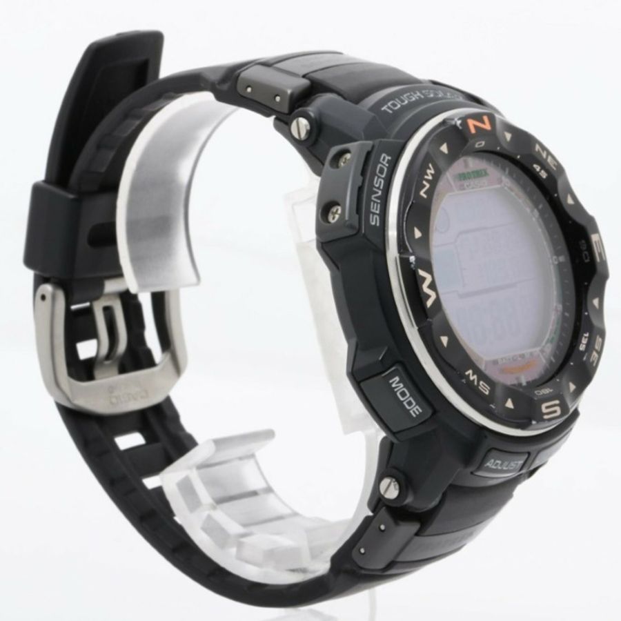 卡西歐 PRO TREK Multifield 系列 PRW-2500-1JF 黑色樹脂/鋁合金男士手錶-2