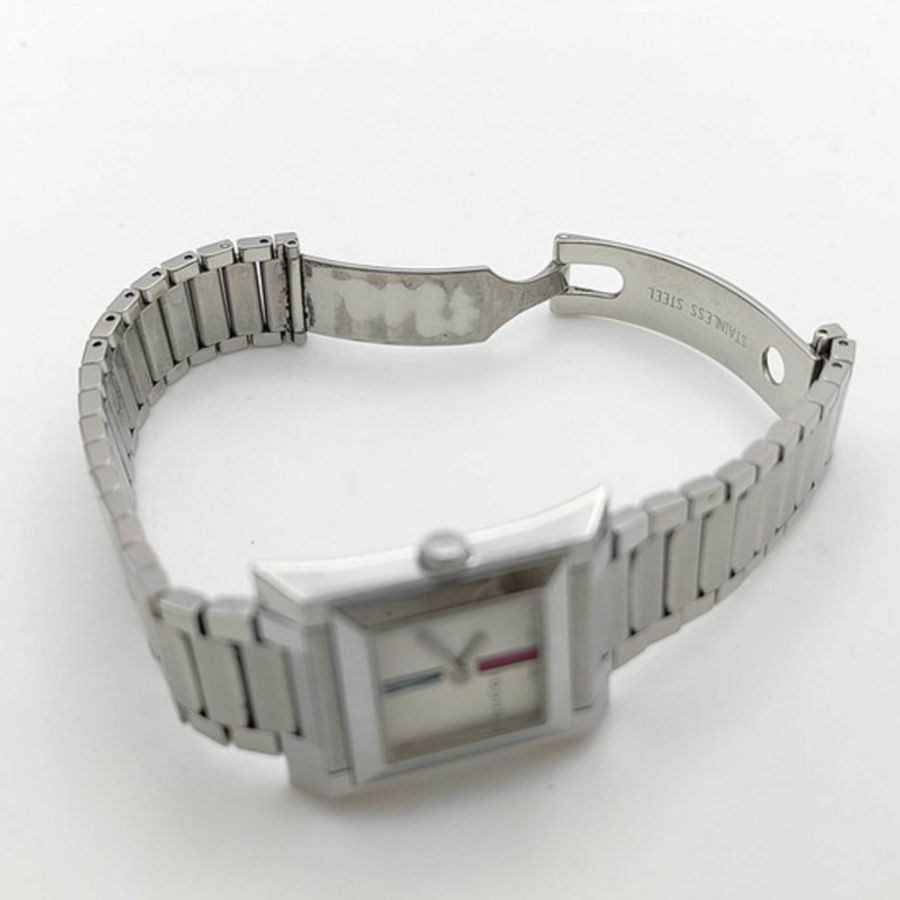GUCCI Sherry Line 111L 銀色不銹鋼女士石英腕錶-3