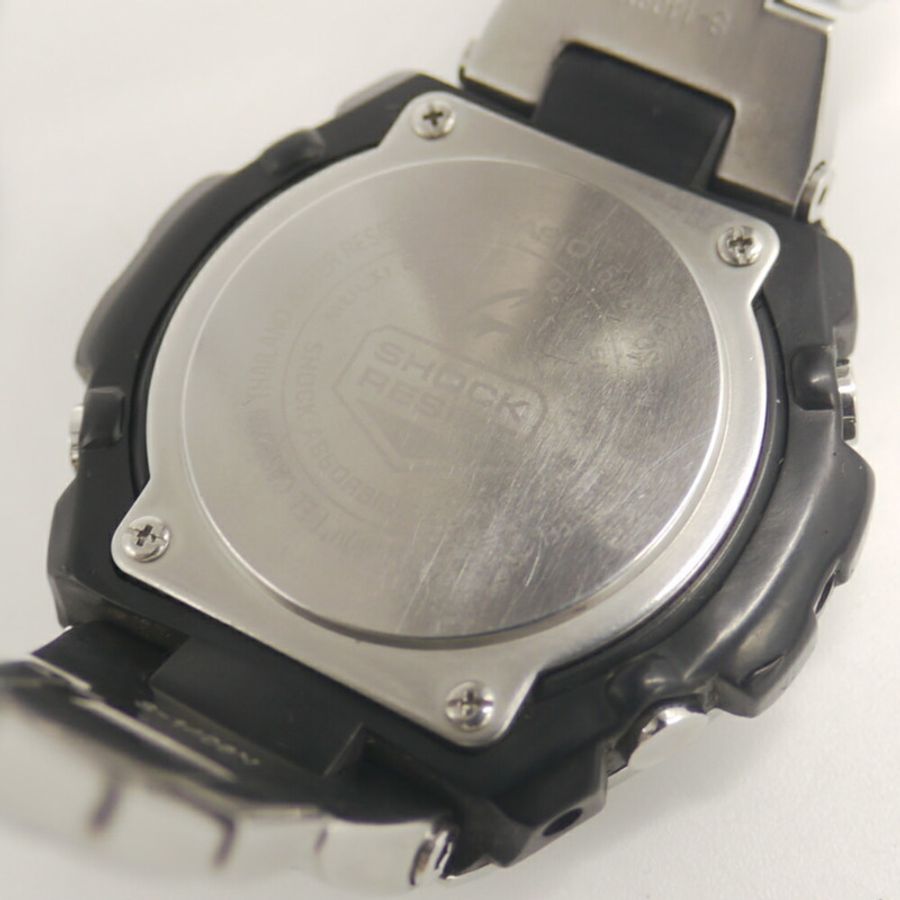 卡西歐 G-SHOCK GST-W110D-7AJF 電波太陽能手錶,白色錶盤-5