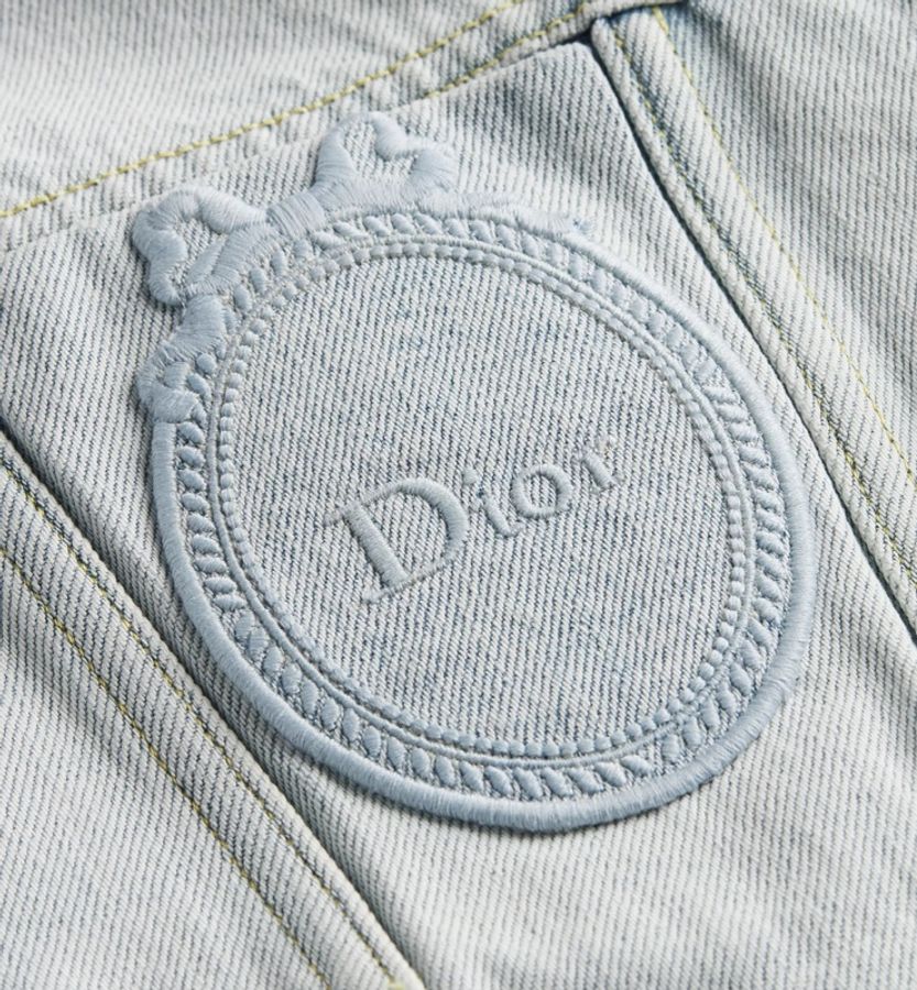 Dior 女士 短款牛仔外套FR-34 FR-36 FR-38 FR-40 FR-44 FR-46碼-3