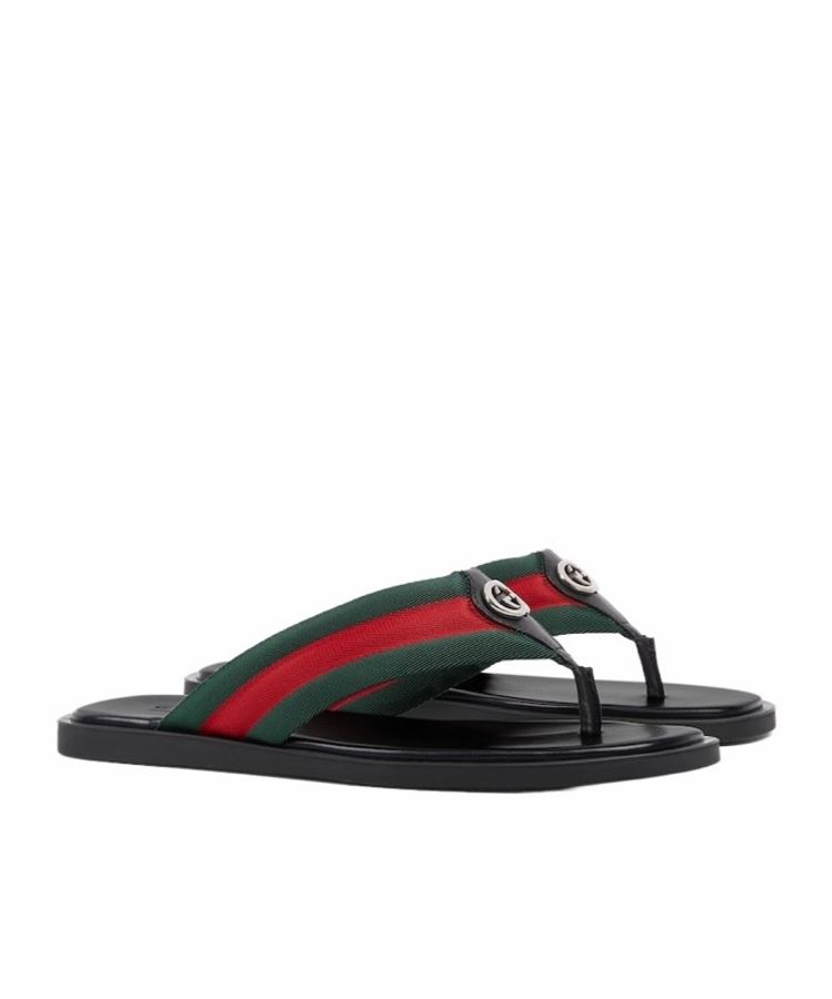 Gucci 男士 互扣式雙G夾趾涼鞋UK-5 UK-5.5 UK-6 UK-6.5 UK-7 UK-7.5 UK-8 UK-8.5 UK-9 UK-9.5 UK-10 UK-10.5 UK-11 UK-11.5 UK-12 UK-12.5 UK-13 UK-13.5碼-1