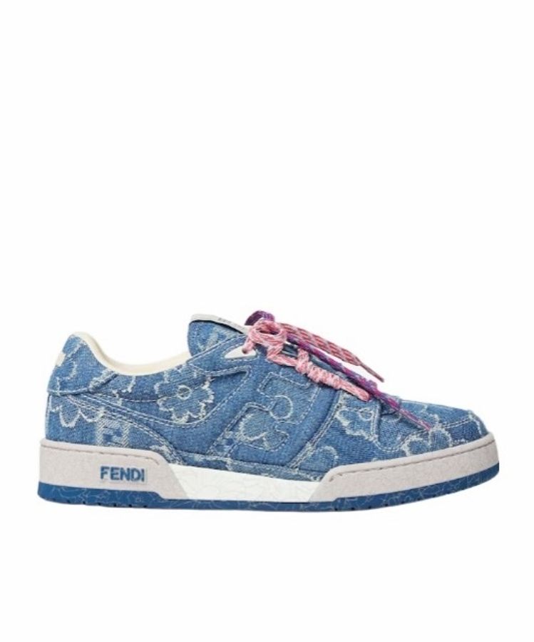 Fendi 女士 FF 提花低幫鞋34 34.5 35 35.5 36 36.5 37 37.5 38 38.5 39 39.5 40 40.5 41 41.5 42碼-0