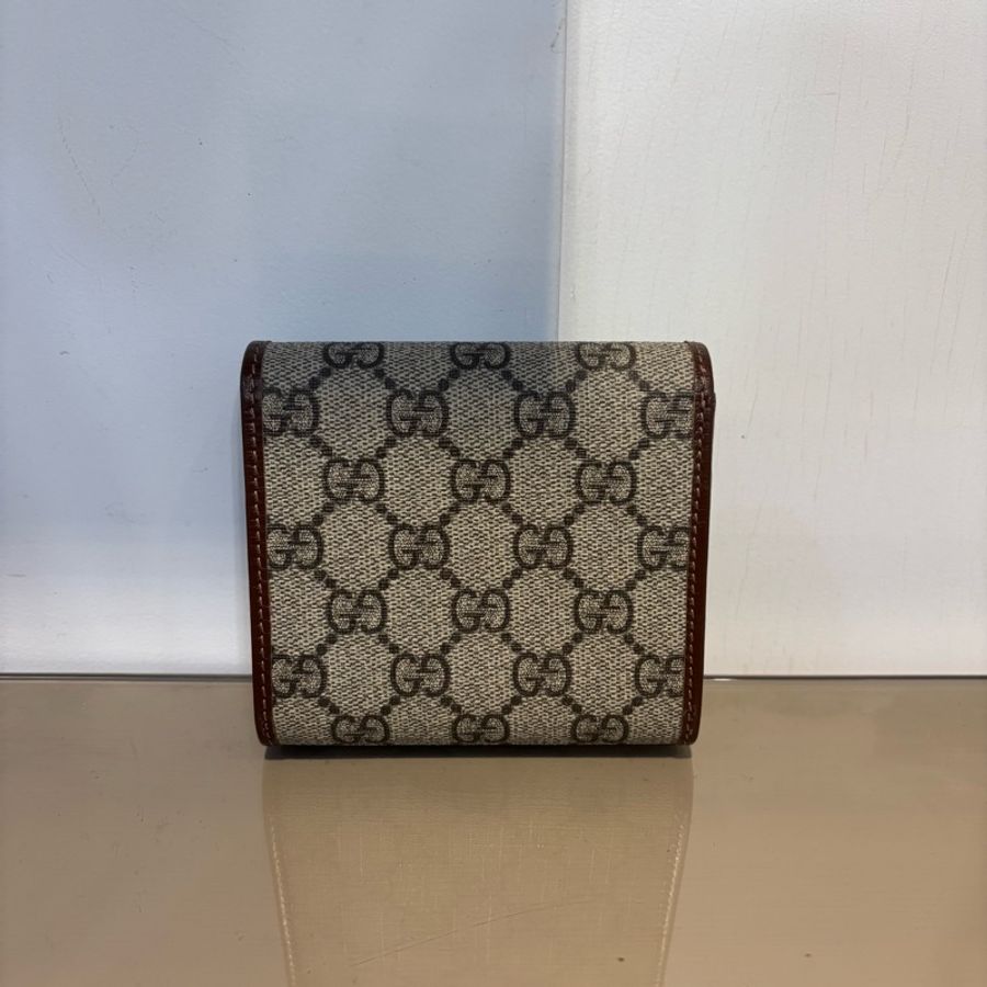 Gucci 1955 6卡L拉零錢短夾-1