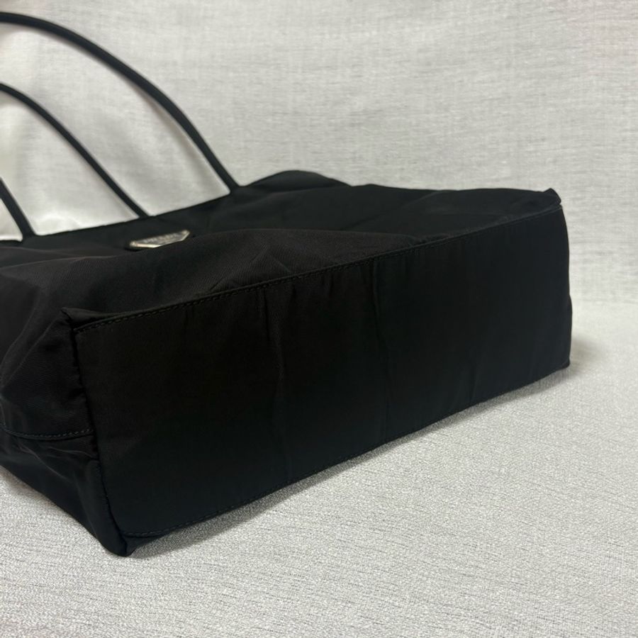 Prada 經典黑色尼龍托特包 Nylon tote bag 單肩包 手提包-8
