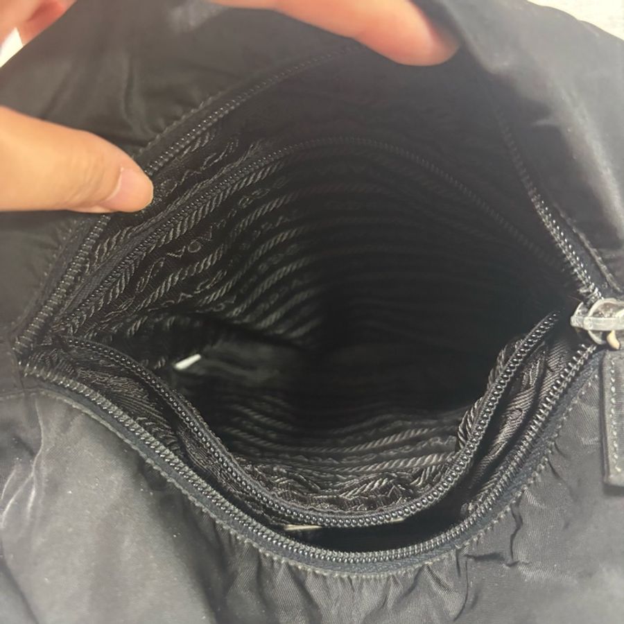 Prada 經典黑色尼龍托特包 Nylon tote bag 單肩包 手提包-21