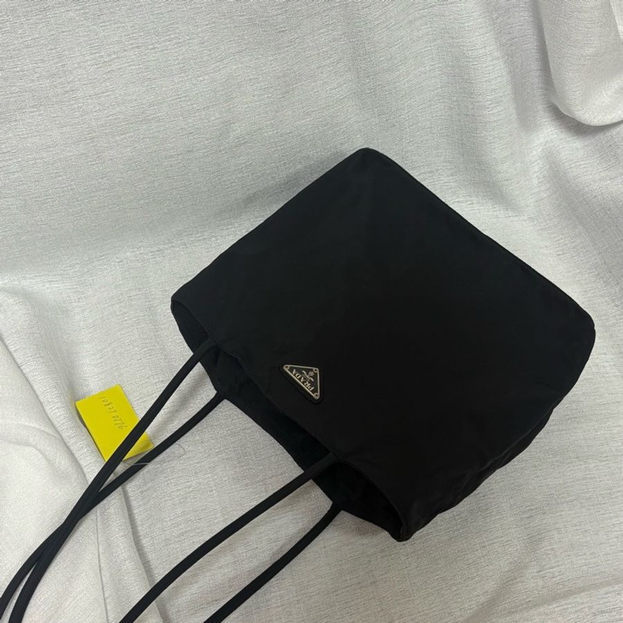 Prada 經典黑色尼龍托特包 Nylon tote bag 單肩包 手提包-24