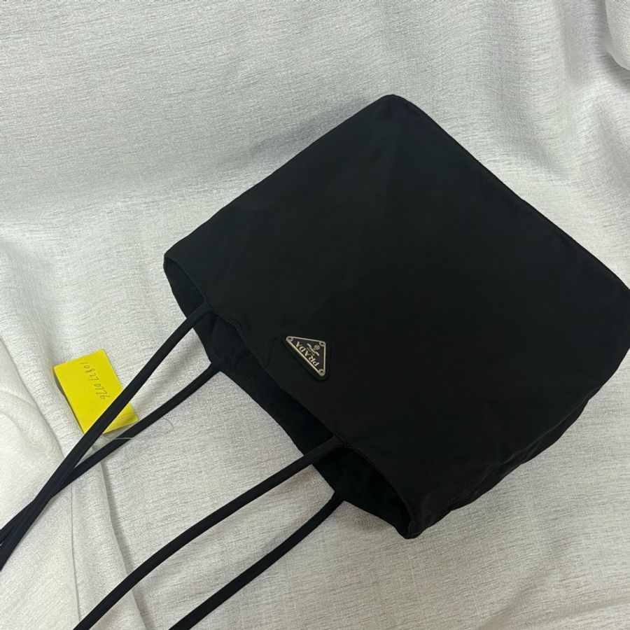 Prada 經典黑色尼龍托特包 Nylon tote bag 單肩包 手提包-25