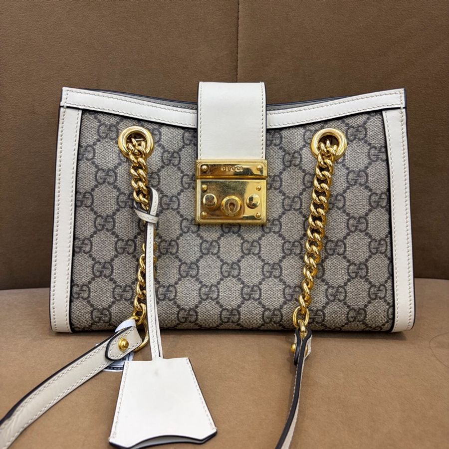 古馳 Gucci Padlock 小號 黑標031無附件-0