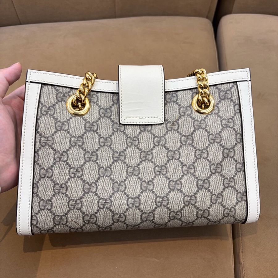 古馳 Gucci Padlock 小號 黑標031無附件-2