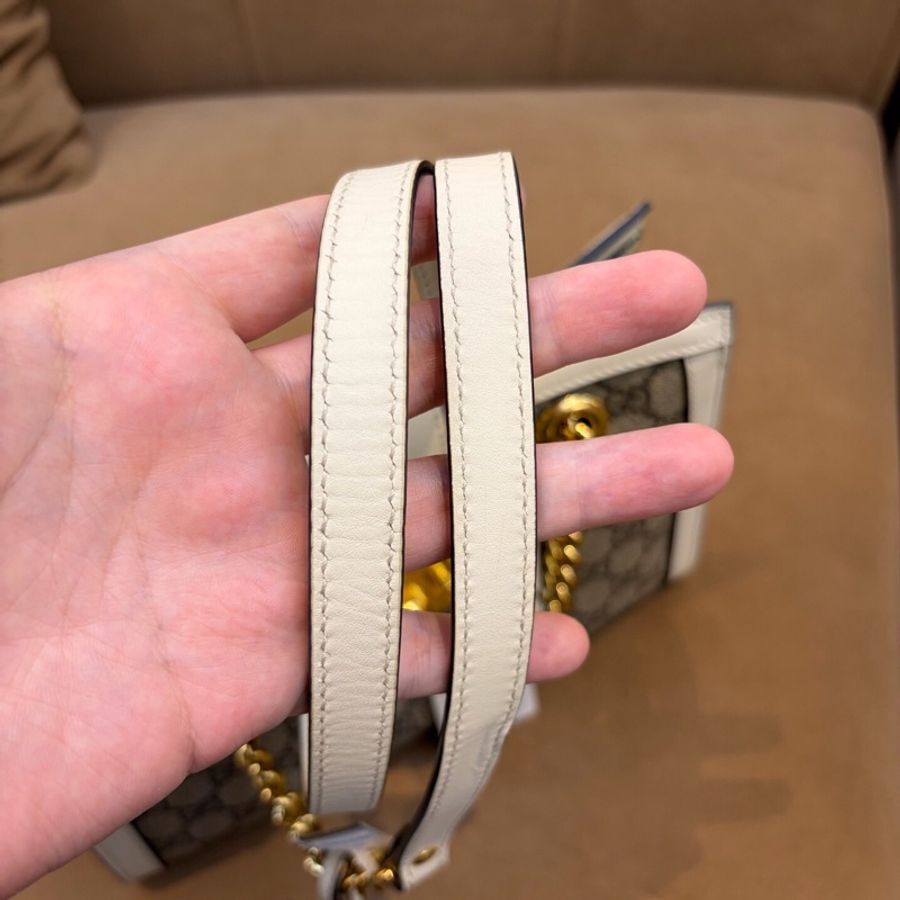古馳 Gucci Padlock 小號 黑標031無附件-4