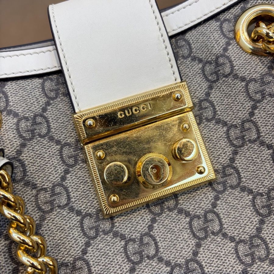 古馳 Gucci Padlock 小號 黑標031無附件-6