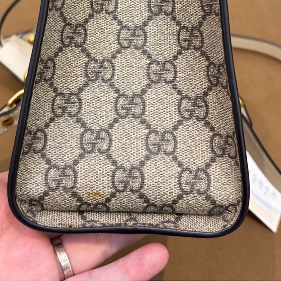 古馳 Gucci Padlock 小號 黑標031無附件-9