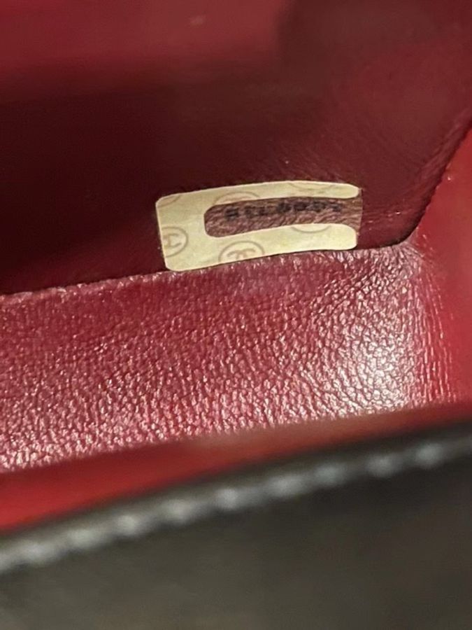 chanel mini 🏷️Vintage黑金mini小金豆CF-15