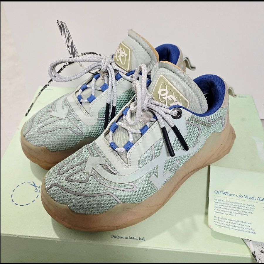 Off-White Odsy Mesh Mint 薄荷綠網布球鞋-0