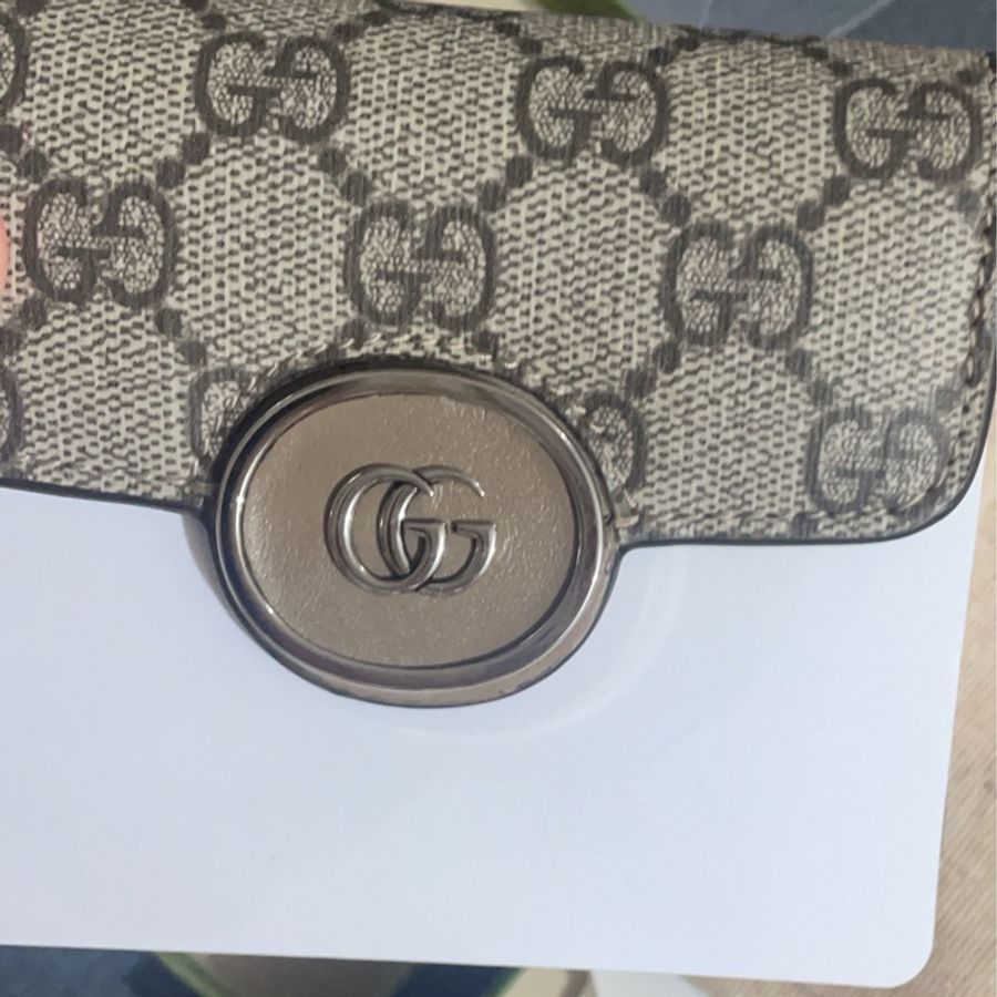 全新Gucci Petite GG古馳 三折短夾錢包 皮夾 (有零錢袋)-4