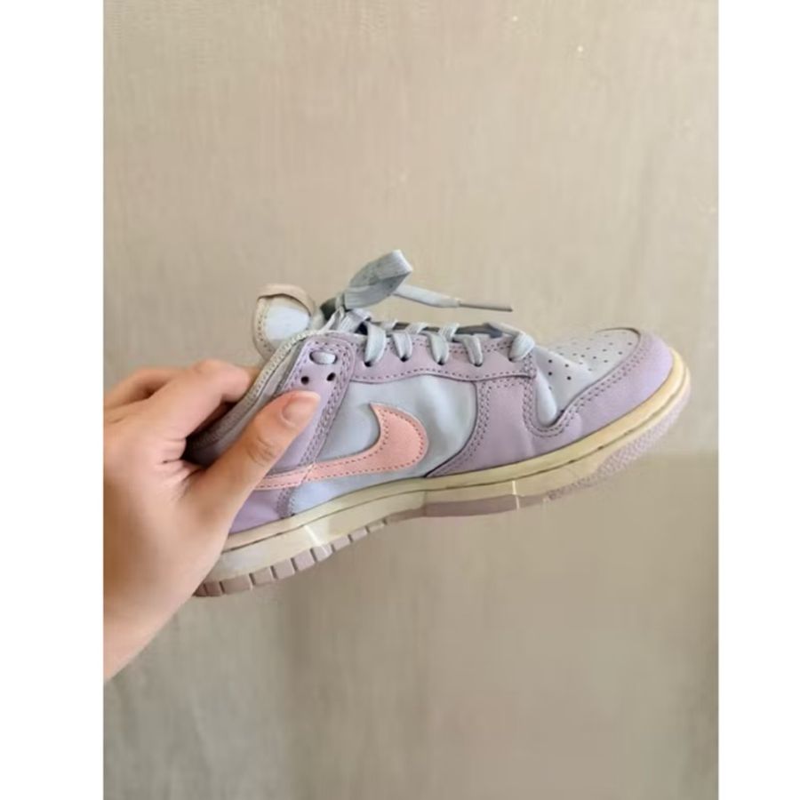 Nike女鞋彩蛋馬卡龍色Nike Dunk Low "Atmosphere Pink" 粉紫復活節 23.5cm-5