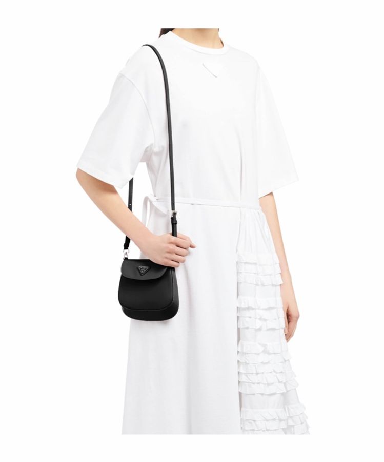 Prada 女士 Cleo 迷你單肩包均碼碼MINI、17cm*3cm*14.5cm-2