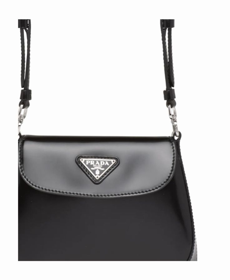 Prada 女士 Cleo 迷你單肩包均碼碼MINI、17cm*3cm*14.5cm-4
