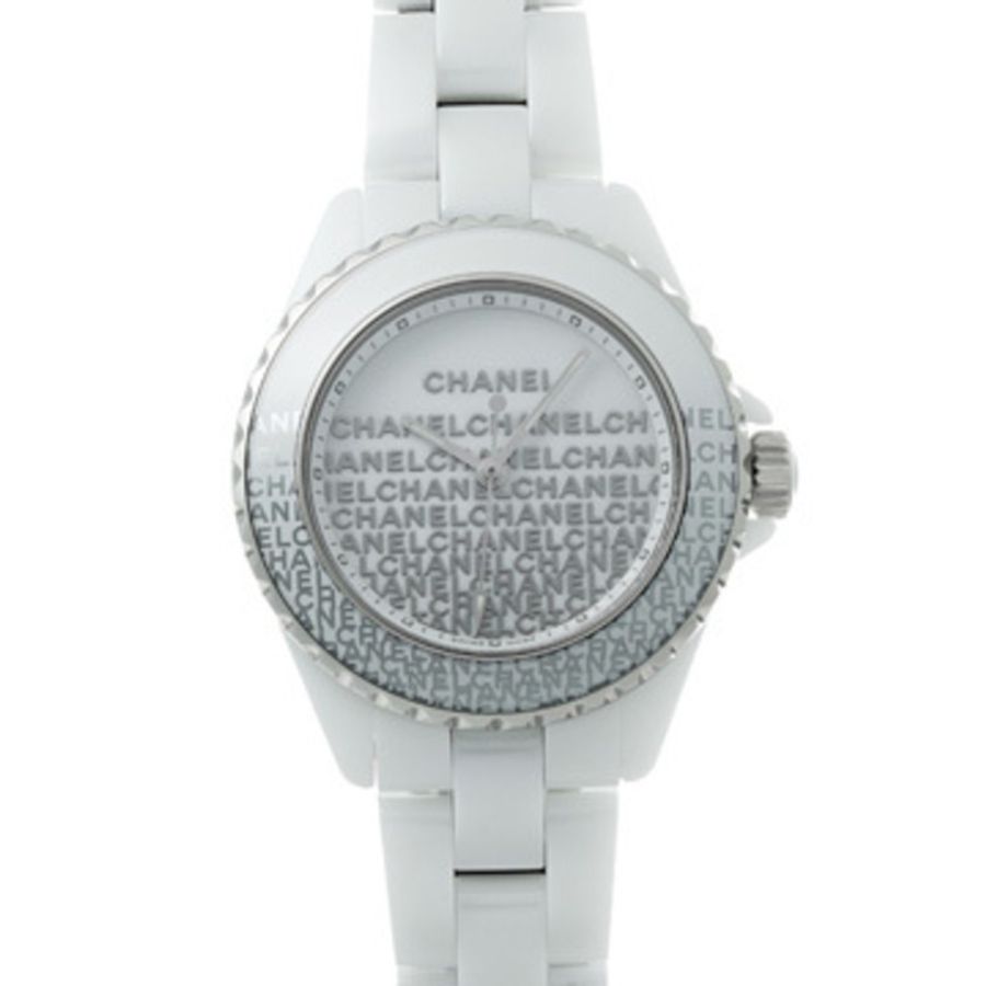 Chanel J12 Wanted de 33MM H7419 白色漆面女士石英錶 二手 Ginzo-0