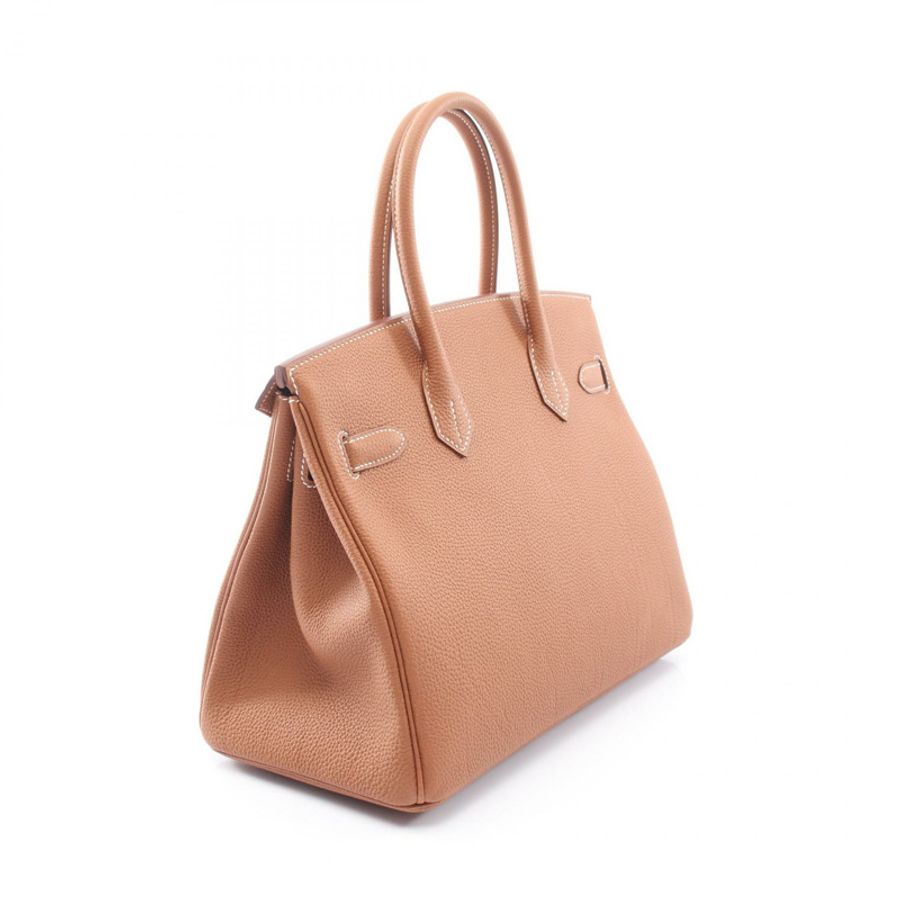 愛馬仕 Birkin 30 手提包,Togo 皮革,棕色,金色五金,女士款-1
