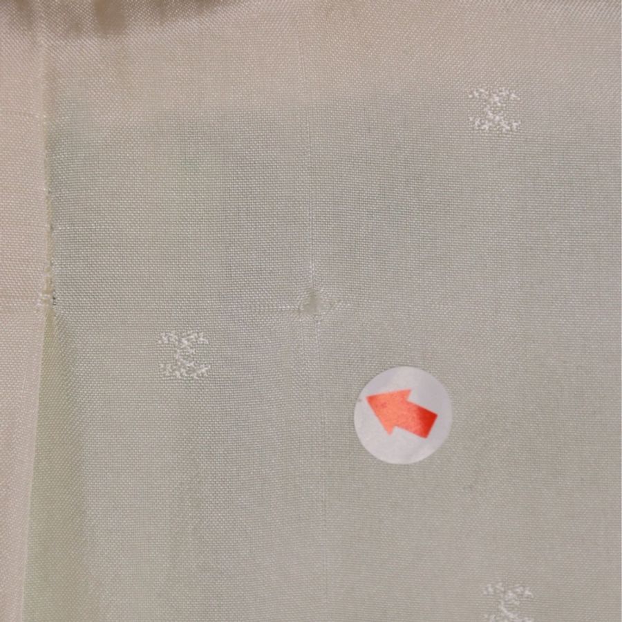 Chanel 92年秀款浅绿色格纹两口袋高腰半臀裙套装-54