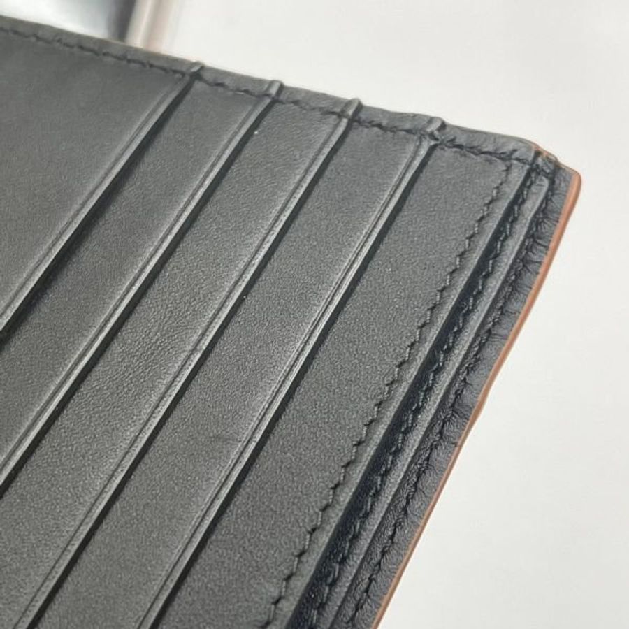 LOEWE PUZZLE小牛皮雙折8卡短夾-4