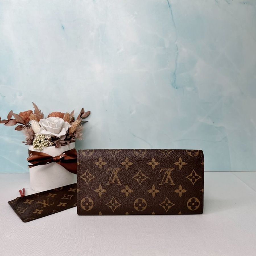 LV Josephine三折信封長夾-1