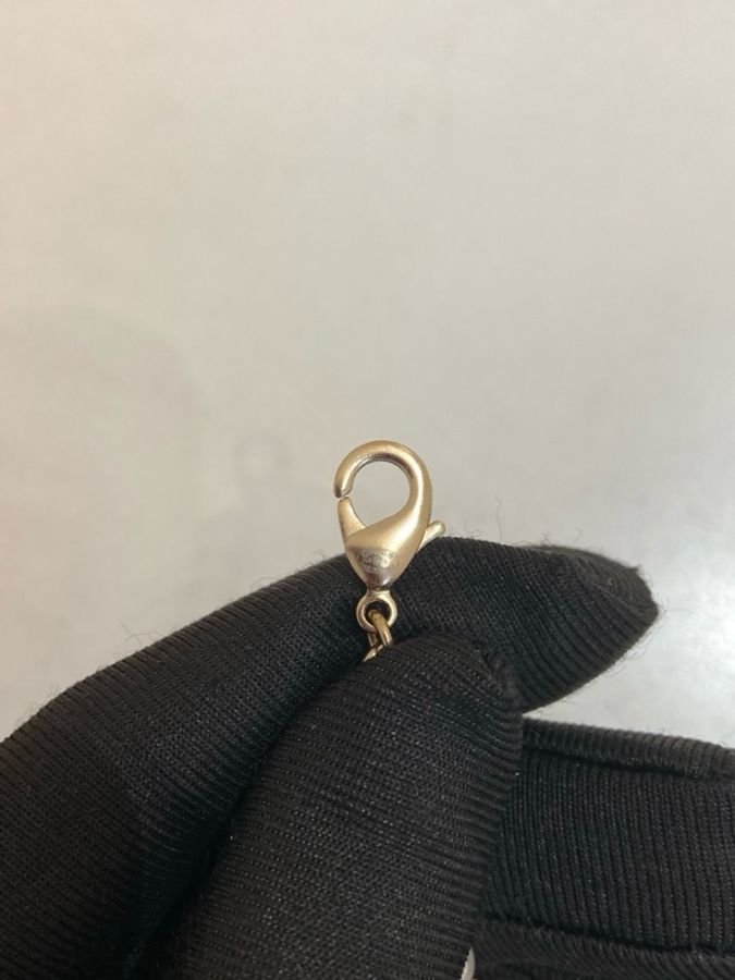 Chanel香奈兒蝴蝶結珍珠皮穿雙層項鍊-3