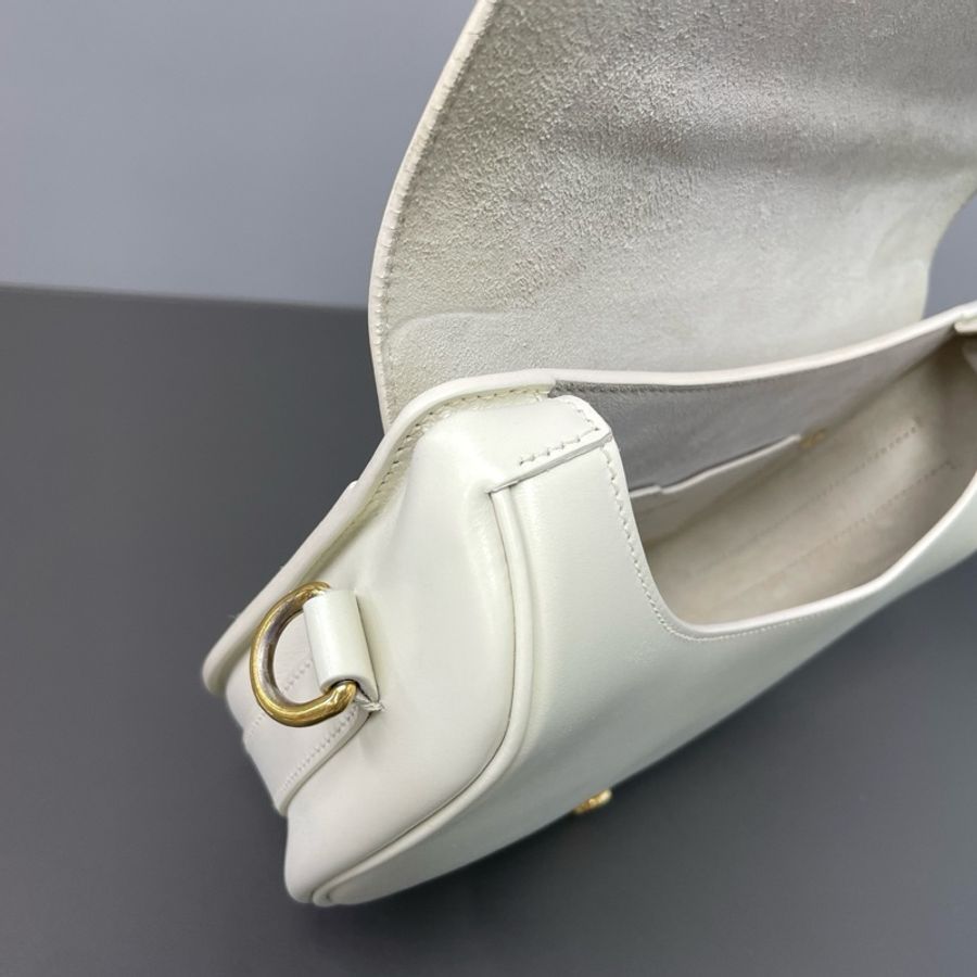 Dior 迪奧 奶白金扣bobby 尺寸:22*15*16.5 附件:肩帶-12