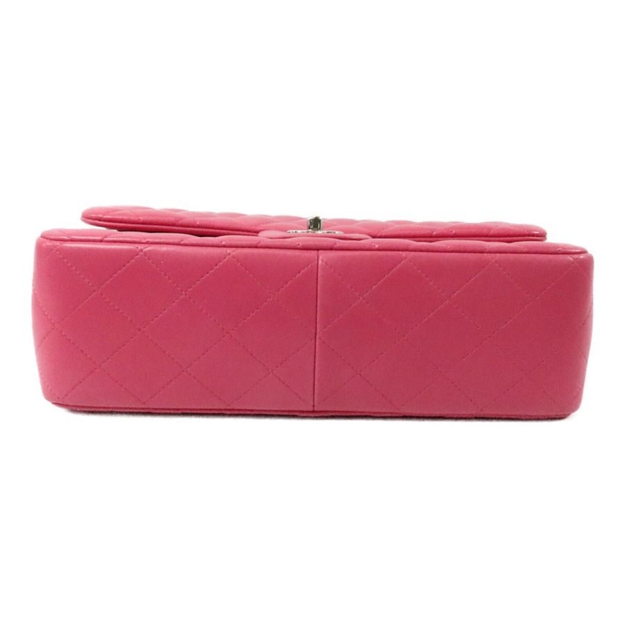 CHANEL 羊皮皮革Large Classic鏈帶手挽肩背兩用袋-3