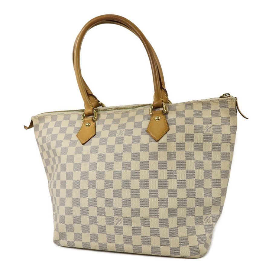 LOUIS VUITTON Damier Azur Saleya MM肩背袋-2