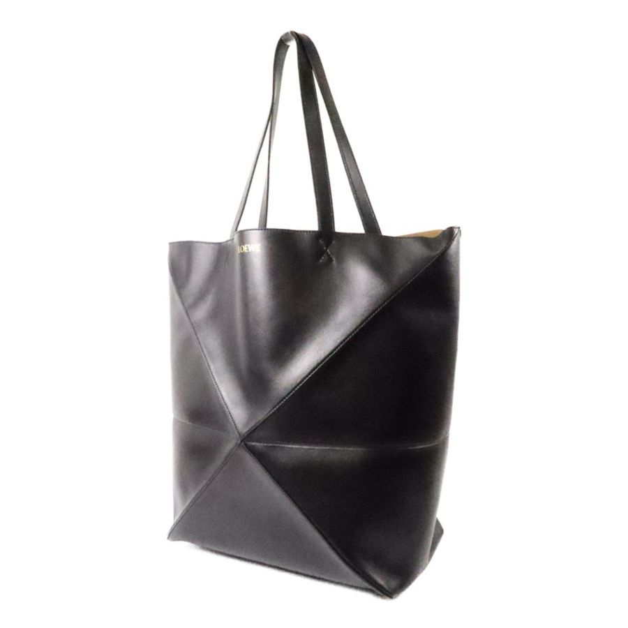 LOEWE 牛皮皮革Puzzle Fold Tote手挽袋-1