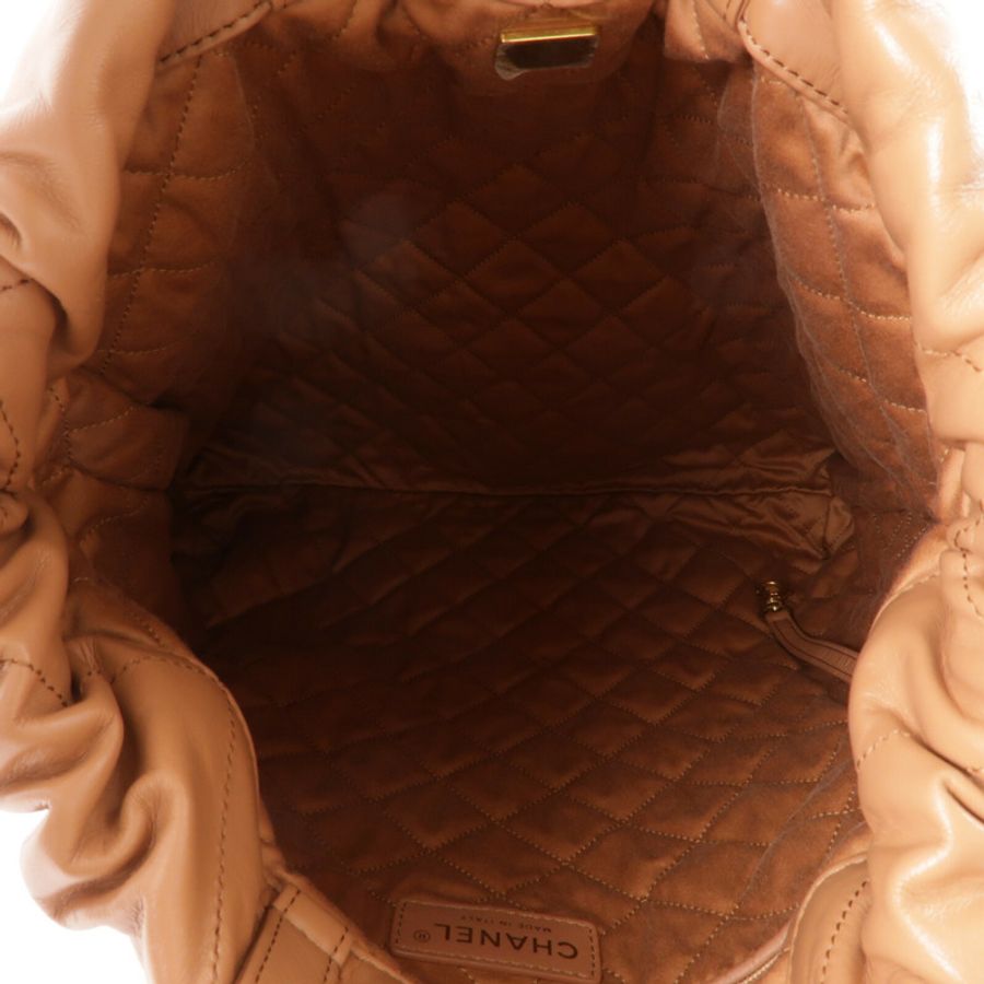 CHANEL 羊皮皮革Chanel 22 Backpack背包-4