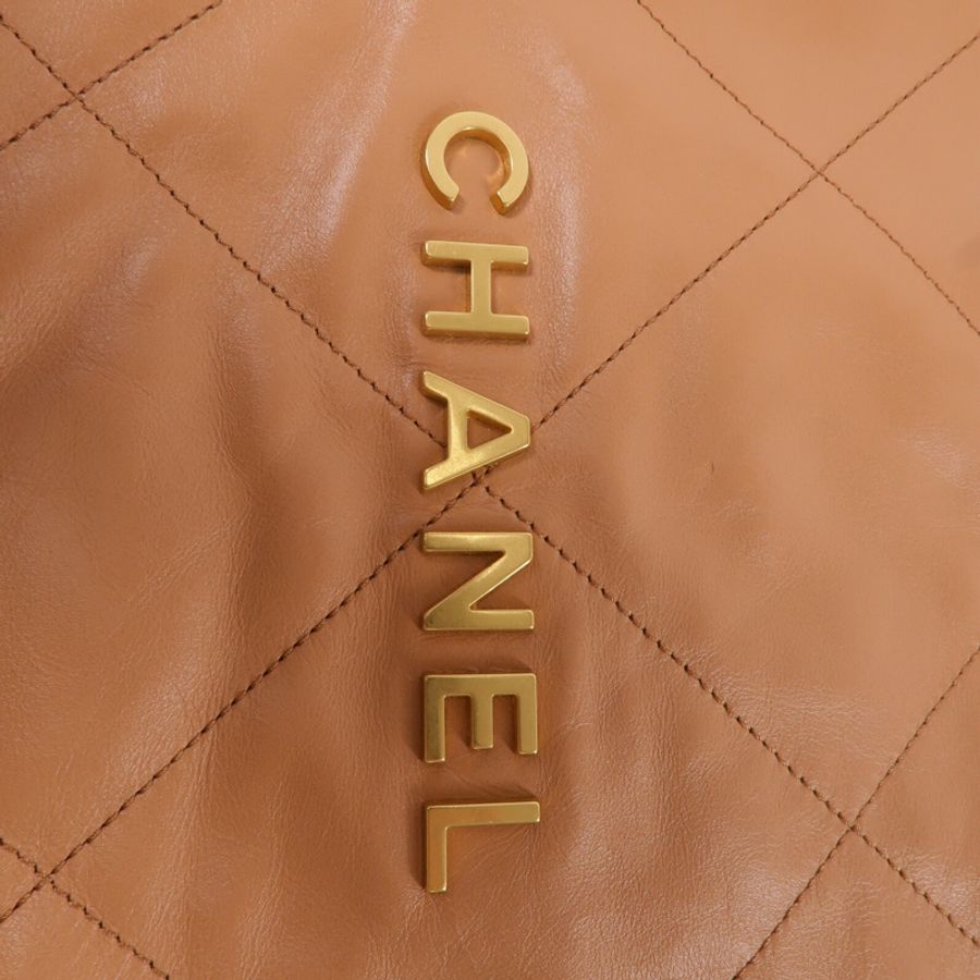 CHANEL 羊皮皮革Chanel 22 Backpack背包-6