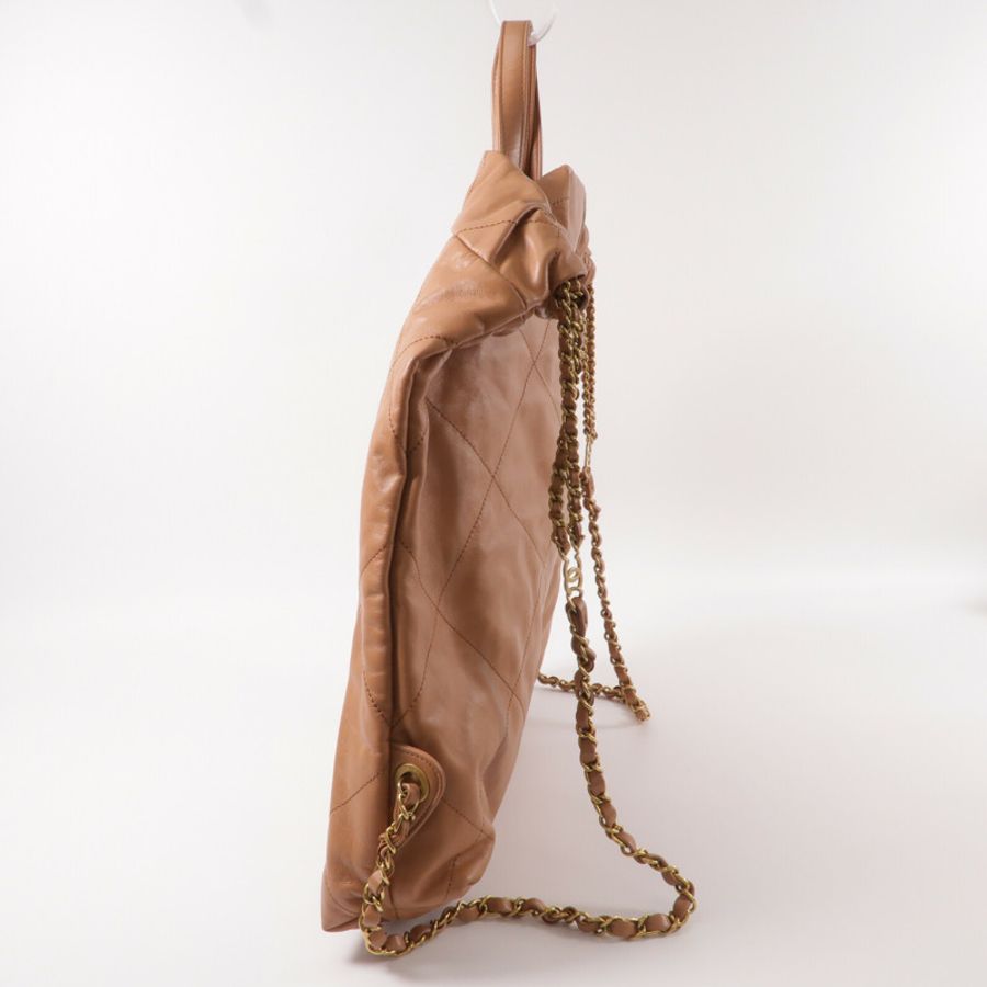 CHANEL 羊皮皮革Chanel 22 Backpack背包-9