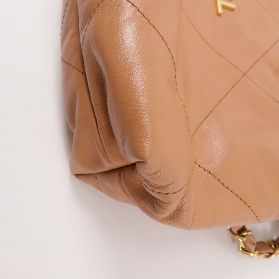 CHANEL 羊皮皮革Chanel 22 Backpack背包-11