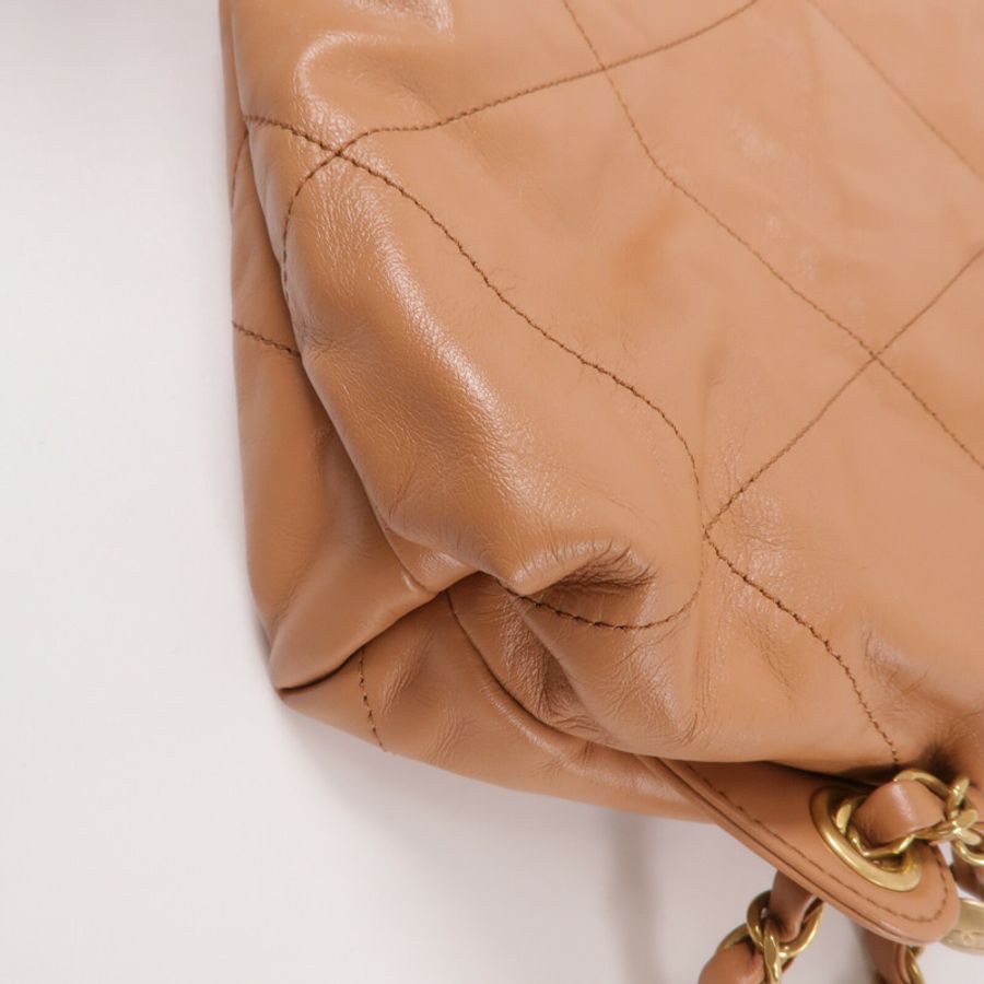CHANEL 羊皮皮革Chanel 22 Backpack背包-13