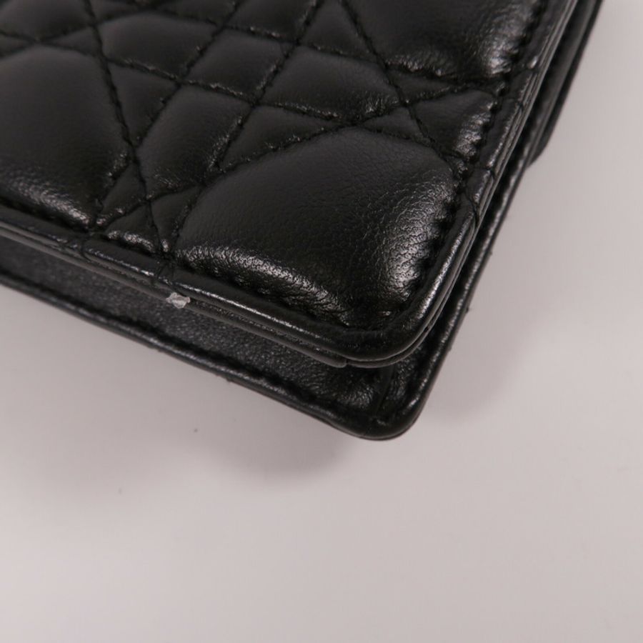 Dior 羊皮皮革Dior Addict Wallet On Chain鏈帶肩背袋-10